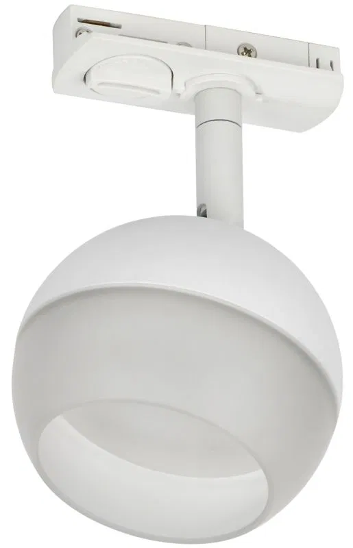 Светильник 4118 декоративный трековый поворотный GX53 бел. IEK LT-USB0-4118-GX53-1-K01