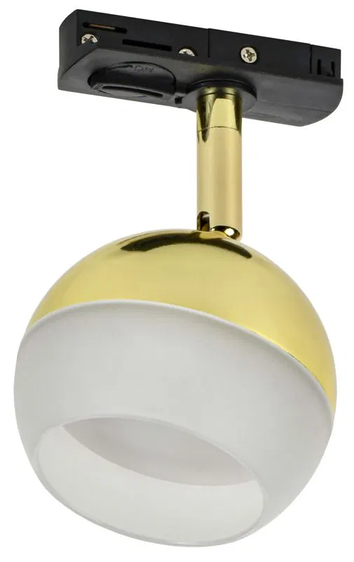 Светильник 4118 декоративный трековый поворотный GX53 золото IEK LT-USB0-4118-GX53-1-K22