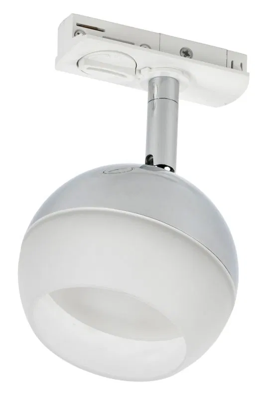 Светильник 4118 декоративный трековый поворотный GX53 хром IEK LT-USB0-4118-GX53-1-K23