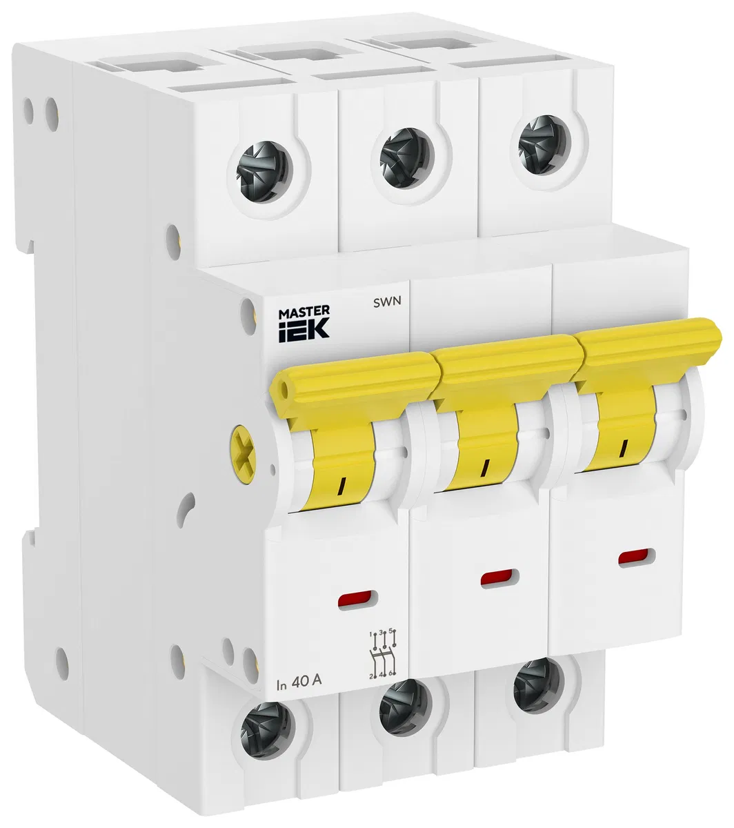 Switch-disconnector SWN 3P 40A MASTER IEK MI-SWN-3-040