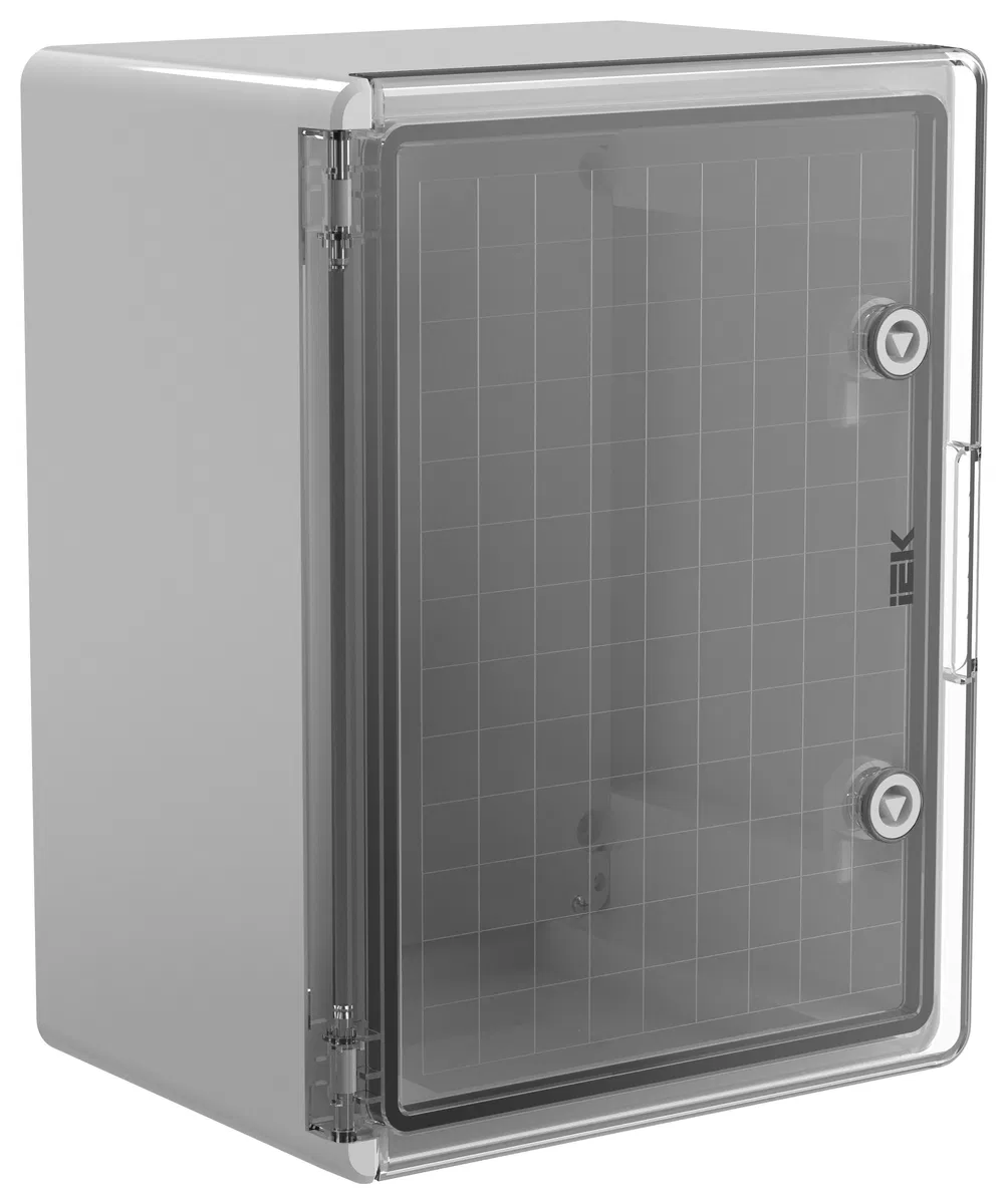 Корпус пластиковый ЩМПп 400х300х220мм прозрачная дверь УХЛ1 IP65 IEK MKP92-N-403022-65