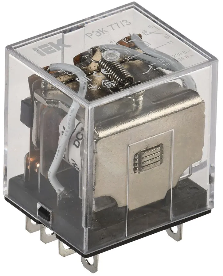 Реле РЭК77/3(LY3) 10А 12В DC IEK
