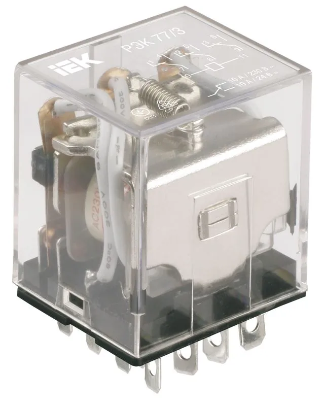 Реле РЭК77/3(LY3) 10А 220В АC ИЭК RRP10-3-10-220A IEK