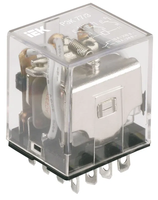Реле РЭК77/3 10А 220В AC IEK RRP10-3-10-220A