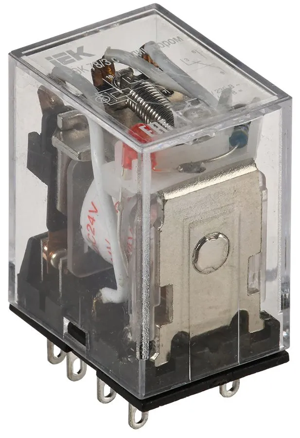 Реле РЭК78/3(MY3) с индикацией 5А  24В DC ИЭК RRP20-3-05-024D-LED IEK