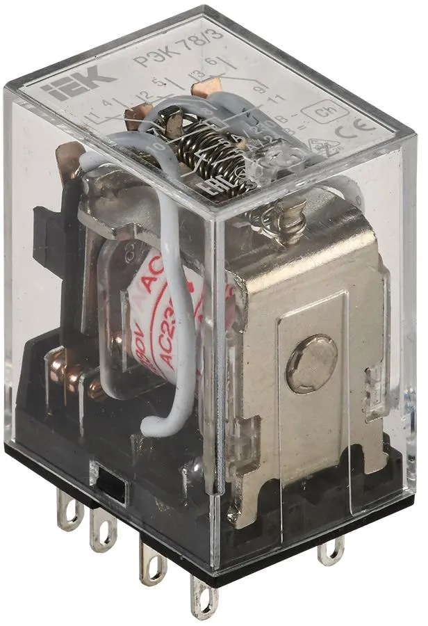 Реле РЭК78/3(MY3)  5А  220В АC ИЭК RRP20-3-05-220A IEK