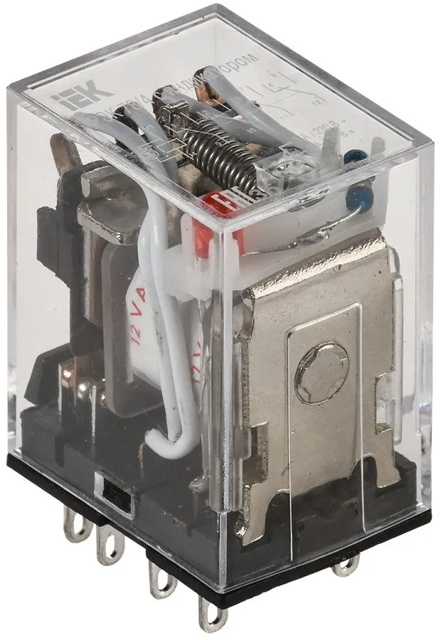 Реле РЭК78/4(MY4)  3А  12В АC ИЭК RRP20-4-03-012A IEK