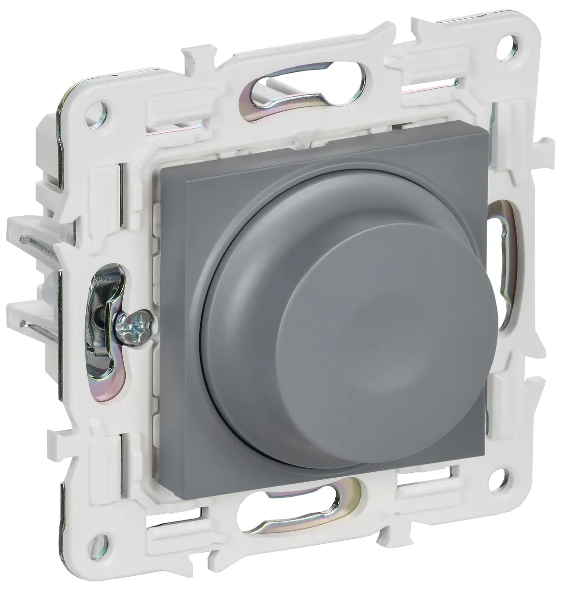 SKANDY Светорегулятор поворотный 600Вт SK-D01Gr серый IEK SK-D41-0600-K03