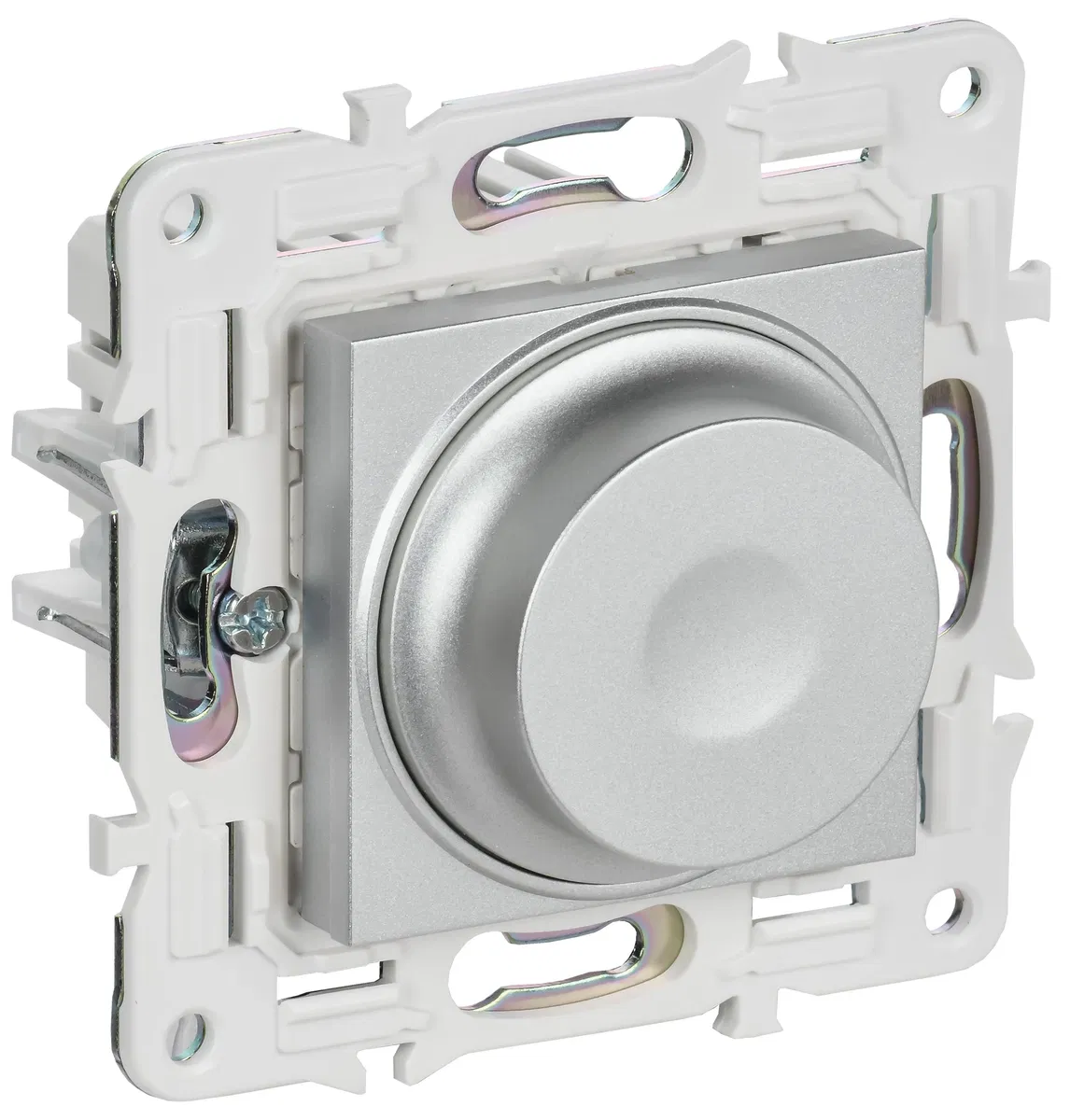 SKANDY Светорегулятор поворотный 600Вт SK-D01S серебряный IEK SK-D41-0600-K23