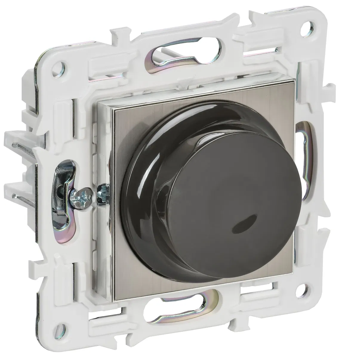 SKANDY 旋转式调光器 600W SK-D01N 金属镍 IEK SK-D41-0600-K50
