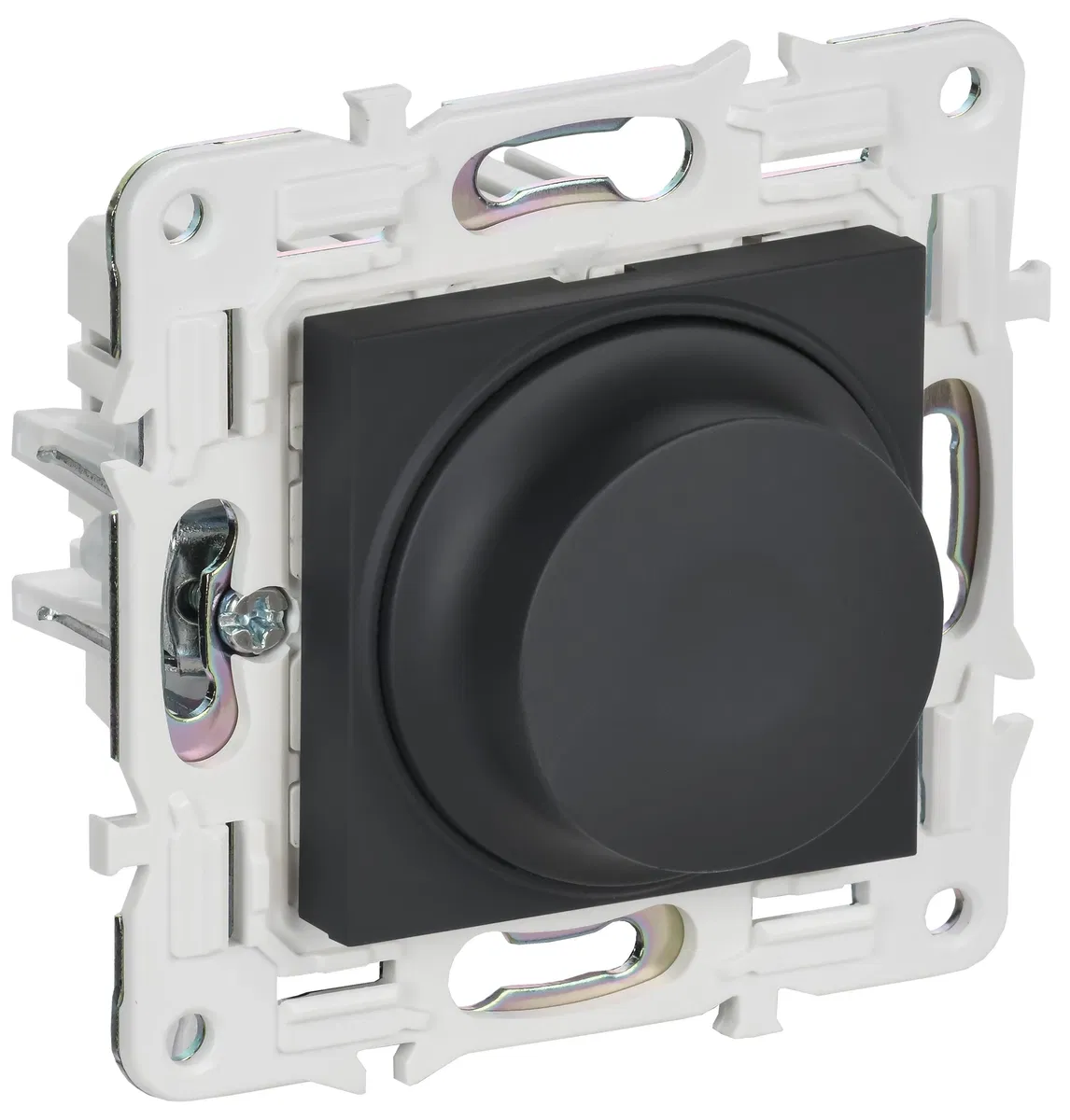 SKANDY Светорегулятор поворотный 600Вт SK-D01G графит IEK SK-D41-0600-K53