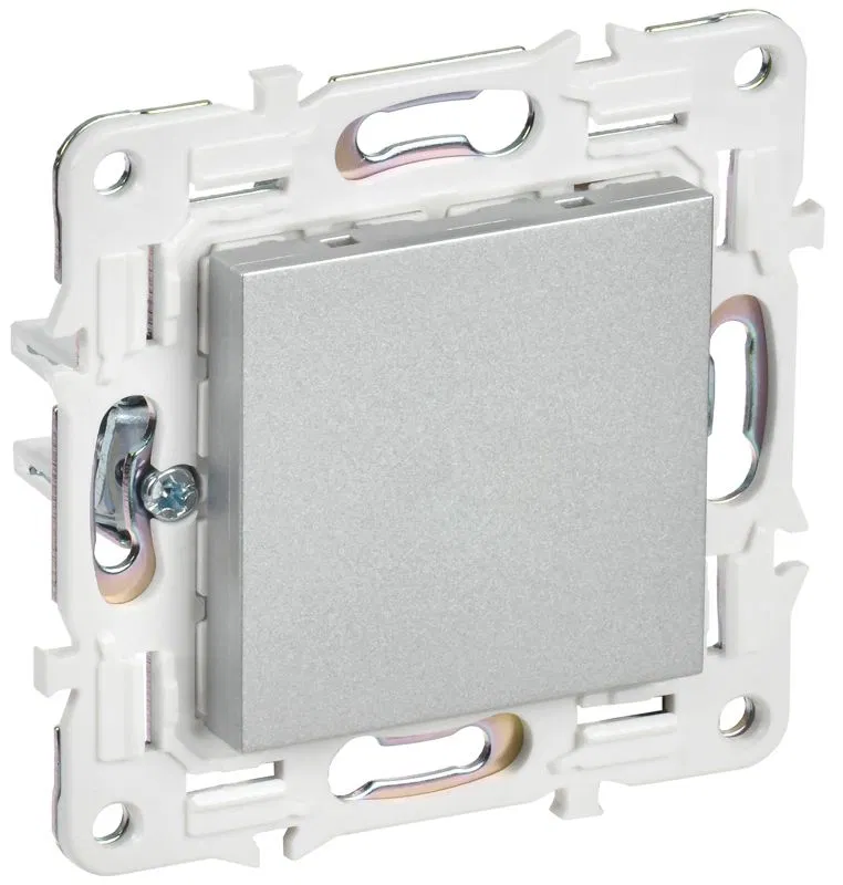 Заглушка с суппортом SKANDY SK-C01S серебр. IEK SK-PL10-K23