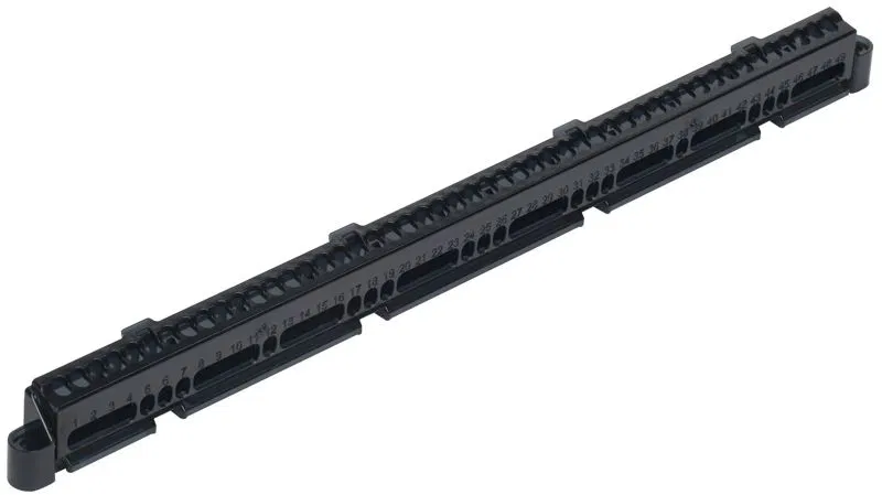 Суппорт для шин в корп. (ширина 18 мод.) TEKFOR IEK TF-KP00D-S-18