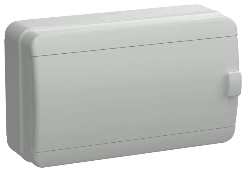 Корпус КМПн-12 TEKFOR IP65 сер. непрозр. дверь пластик. IEK TF5-KP73-N-12-65-K03-K03