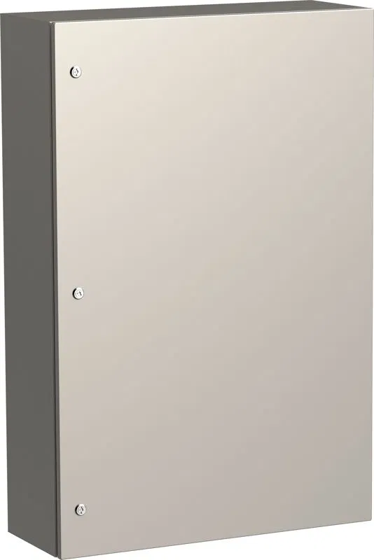 Корпус ЩМП-120.80.40 IP66 УХЛ1 AISI 304 метал. TITAN 5 IEK TI5-11-N-120-080-040-66
