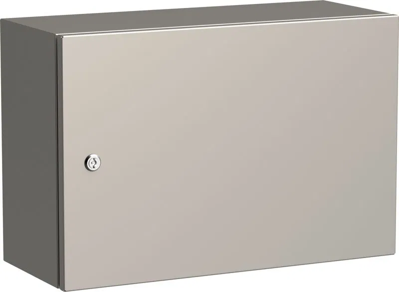 Корпус ЩМП-50.60.20 IP66 УХЛ1 AISI 316 метал. TITAN 5 IEK TI5-12-N-050-060-020-66