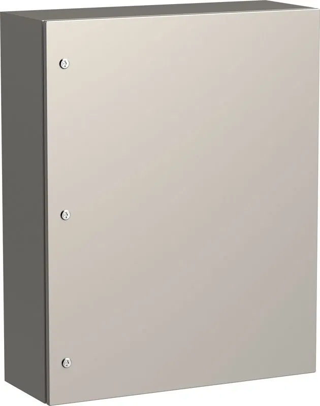 Корпус ЩМП-100.80.20 IP66 УХЛ1 AISI 316 метал. TITAN 5 IEK TI5-12-N-100-080-020-66