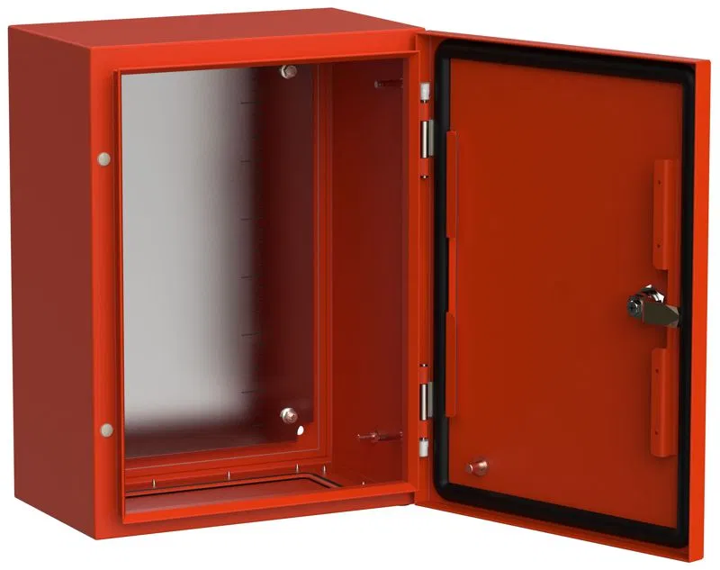 Корпус ЩМП-40.30.20 IP66 УХЛ1 метал. RAL3020 TITAN 5 IEK TI5-13-N-040-030-020-66