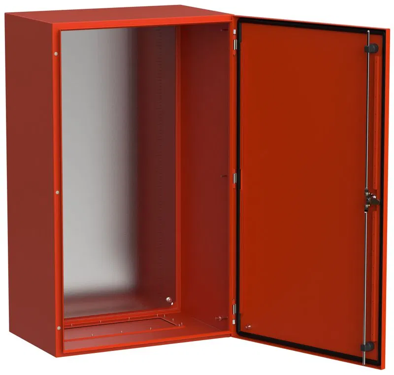 Корпус ЩМП-100.60.30 IP66 УХЛ1 метал. RAL3020 TITAN 5 IEK TI5-13-N-100-060-030-66