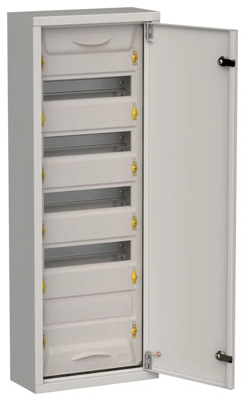 Корпус ЩРн-60 (1х60) TITAN 5 835х310х140 IP31 метал. сер. IEK TI5-50-N-060-31-7035