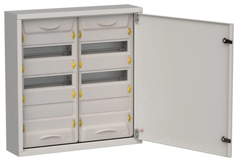 Корпус ЩРн-72 (2х36) TITAN 5 585х570х140 IP31 метал. сер. IEK TI5-50-N-2X036-31-7035