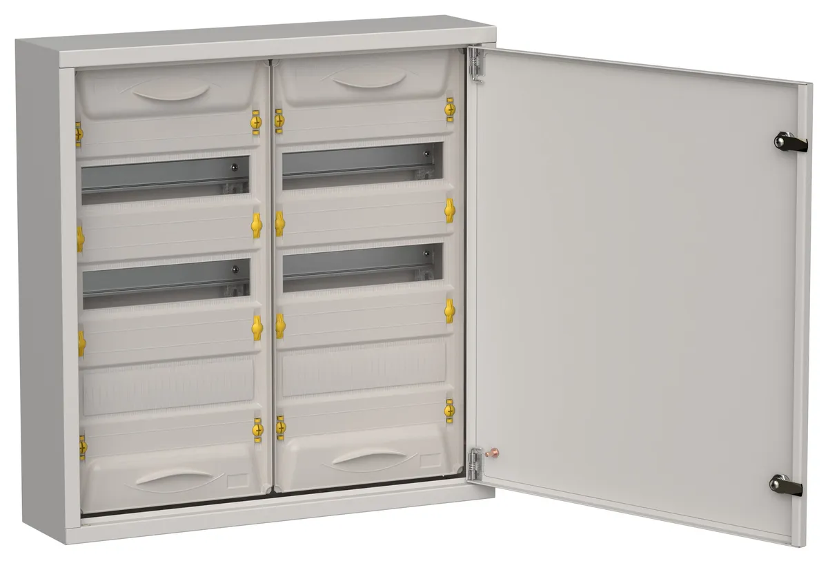 TITAN 5 Корпус мет. ЩРн-72 (2х36) 585х570х140 IP31 сер IEK TI5-50-N-2X036-31-7035 IEK