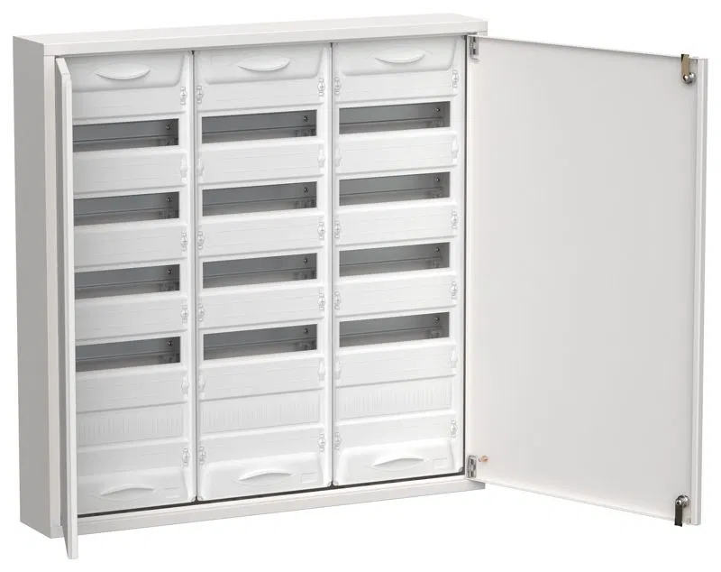Корпус ЩРн-180 (3х60) TITAN 5 835х830х140 IP31 метал. бел. IEK TI5-50-N-3X060-31