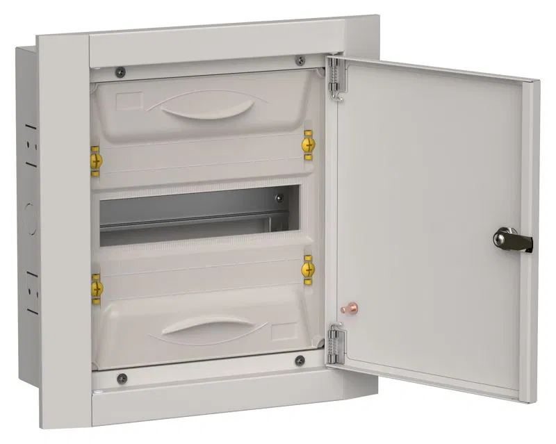 Корпус ЩРв-12 (1х12) TITAN 5 380х365х130 IP31 сер. метал. IEK TI5-50-V-012-31-7035