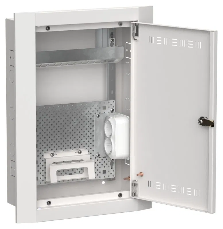 Корпус мультимедиа ЩРв-24 (1х24) TITAN 5 бел. IEK TI5-51-V-024-30
