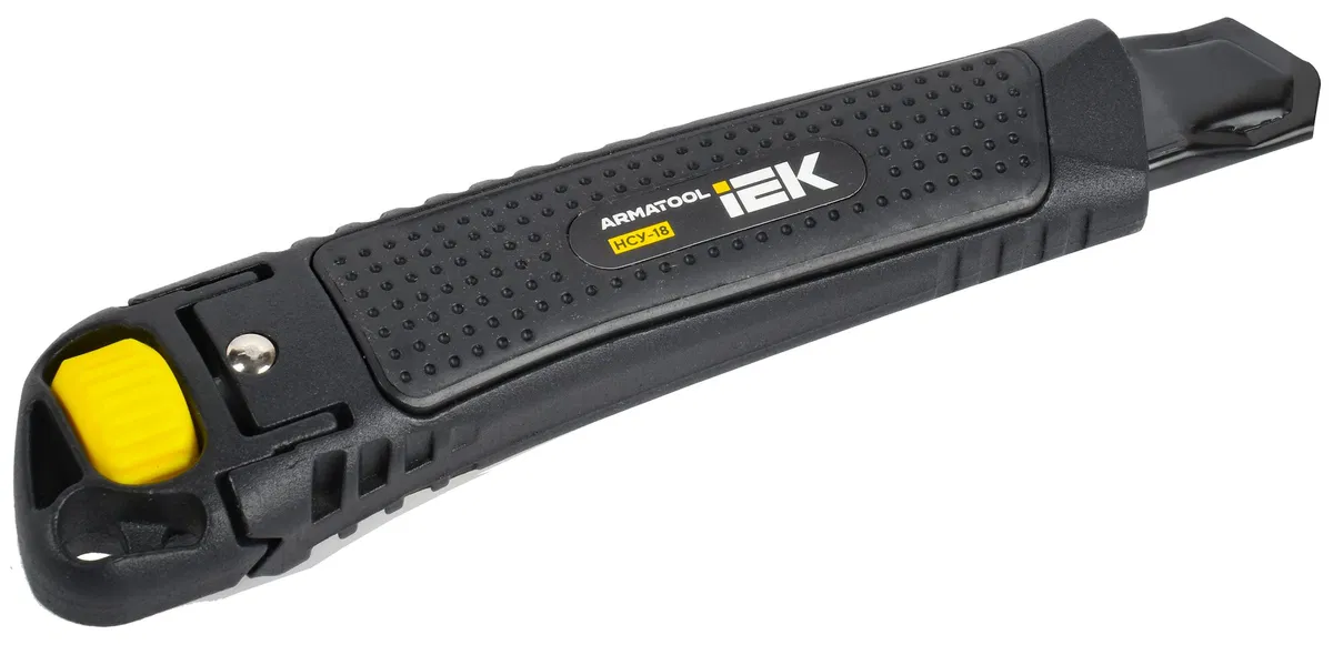 ARMATOOL Нож строительный усиленный 18мм НСУ-18 DOUBLE-lock SK2 IEK TNC72-18
