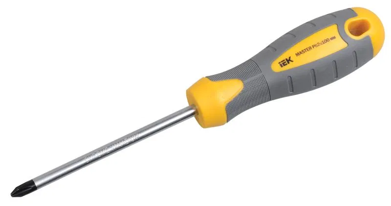 Отвертка крестовая MASTER Ph0х75мм IEK TSC-1PH-075