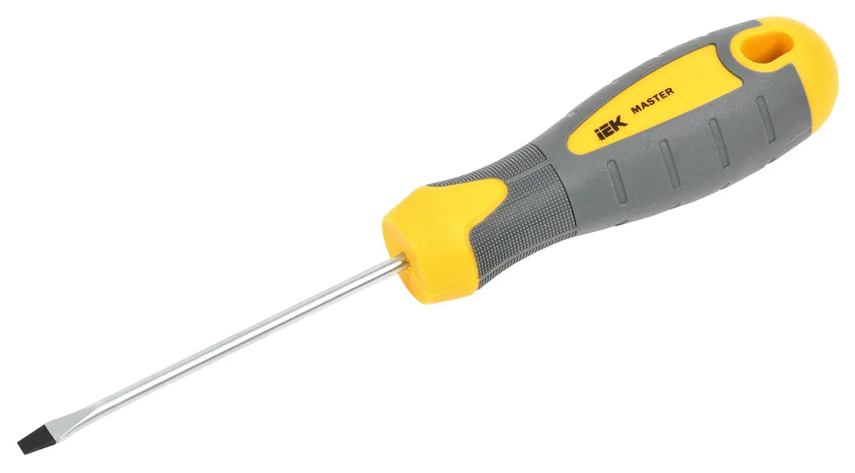 Отвертка шлицевая MASTER 6х125мм IEK TSC-1SL-6125