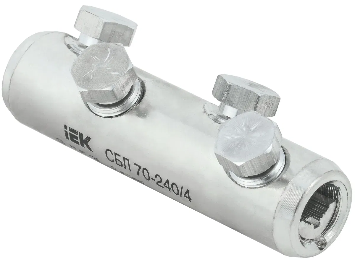 Tinned bolted connector SBL 70-240/4 IEK UCB11-070-240-04-35