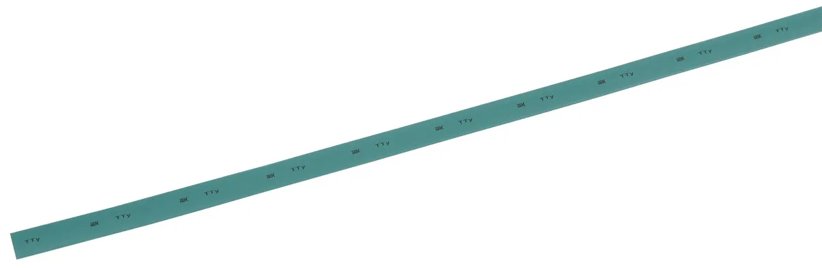 Трубка термоусадочная ТТУ нг-LS 22/11 зеленая (1м) IEK UDRS-D22-1-K06