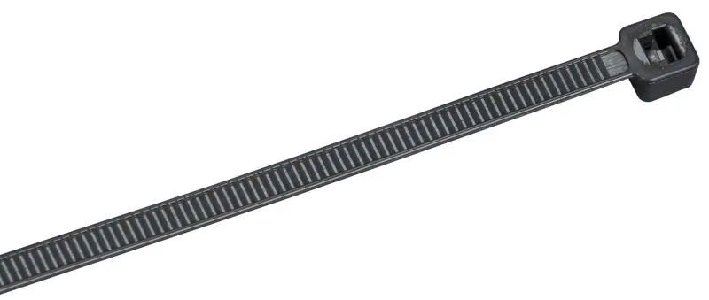 Хомут 4.8х160мм P6.6 съемный черн. (уп.100шт) IEK UHH13-D048-160-100-K02