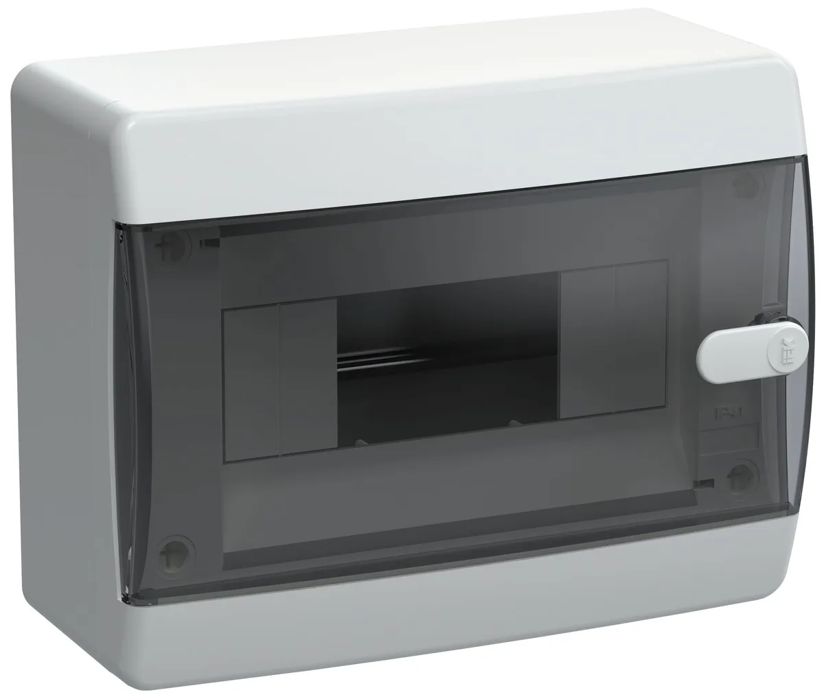 UNION Compact Корпус пласт. ЩРН-П-8 IP41 черн. пр. дв. IEK UIC-KP12-N-08-41-K01 IEK