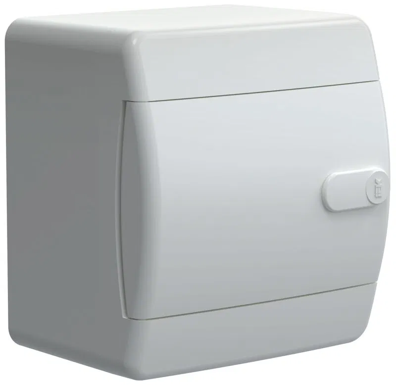 Корпус ЩРН-П-4 UNION Compact IP41 бел. дверь пластик. IEK UIC-KP13-N-04-41-K01