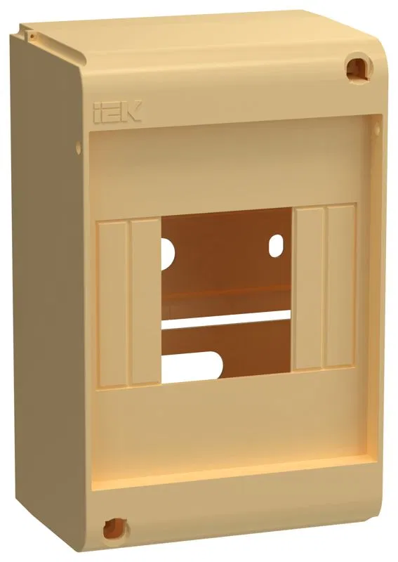 Корпус КМПн-4 UNION Mini IP20 без двери пластик. сосна IEK UIM-KP71-N-04-20-K34