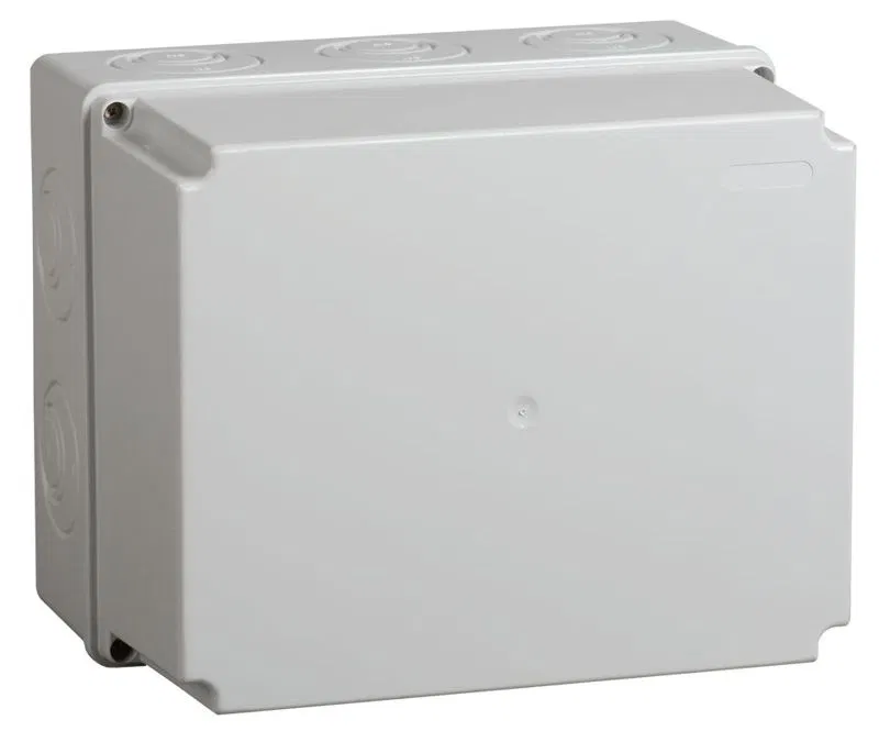Коробка распаячная ОП 240х195х165 IP55 КМ41274 RAL7035 IEK UKO10-240-195-165-K41-55