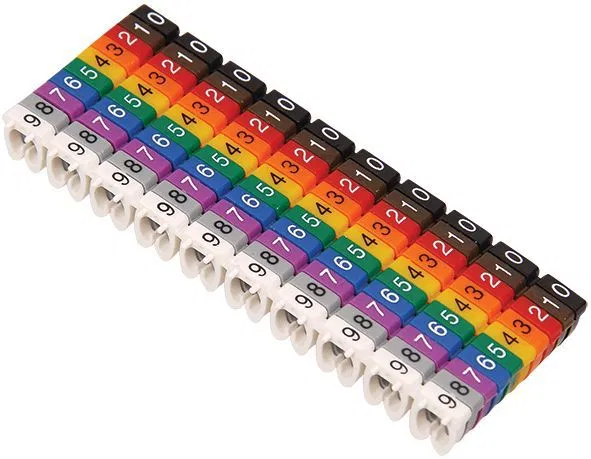 Маркер каб. МКН-"1" 4кв.мм (уп.1000шт) корич. IEK UMK04-02-1