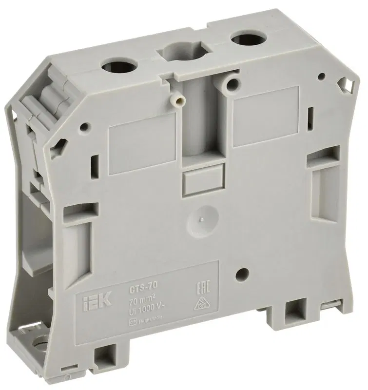 Колодка клеммная CTS ARMAFIX 70кв.мм сер. IEK YCT10-00-K03-070
