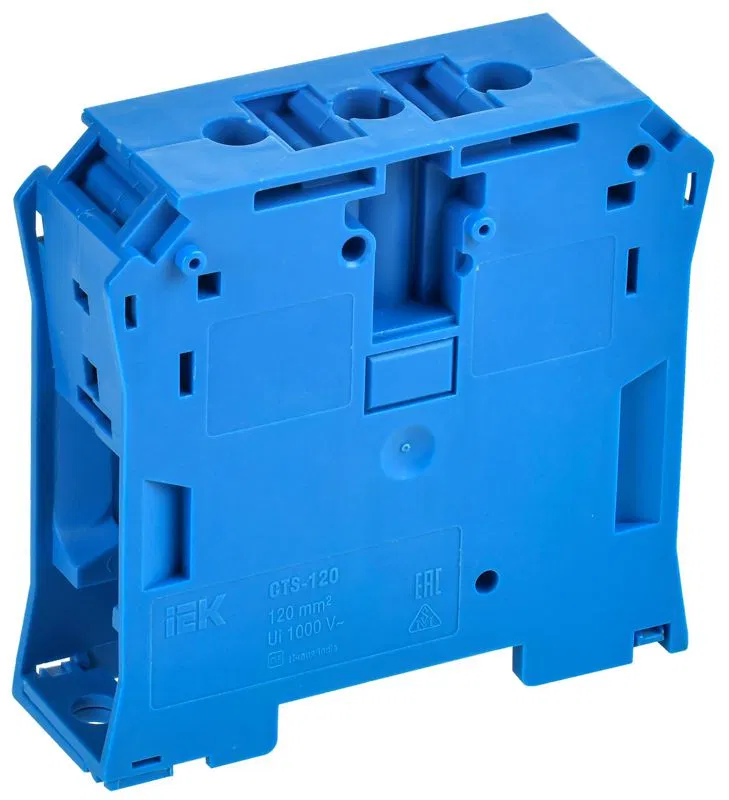 Колодка клеммная CTS ARMAFIX 120кв.мм син. IEK YCT10-00-K07-120