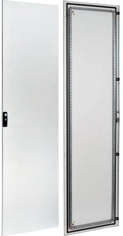 FORMAT Дверь металлическая 2200х600мм IP54 (RAL7035 шагрень) IEK YKM40D-FO-DM-220-060-1