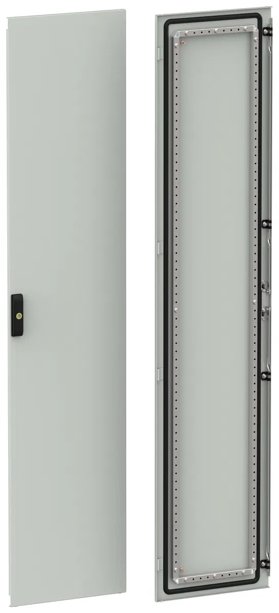FORMAT Дверь металлическая двустворчатая (створка 1) 1800х400мм IEK YKM40D-FO-DMD1-180-040
