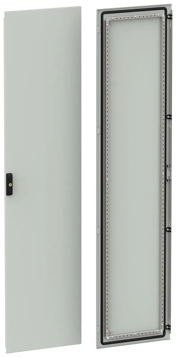 FORMAT Дверь металлическая двустворчатая (створка 1) 2000х500мм IEK YKM40D-FO-DMD1-200-050