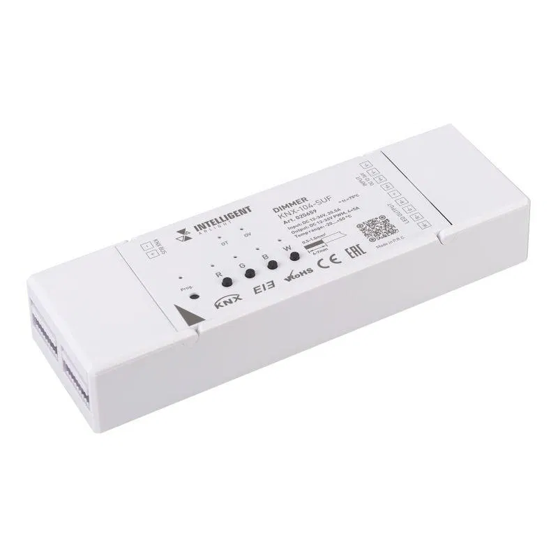 Диммер KNX-104-SUF (12-36В 4х5А) пластик INTELLIGENT ARLIGHT 025659