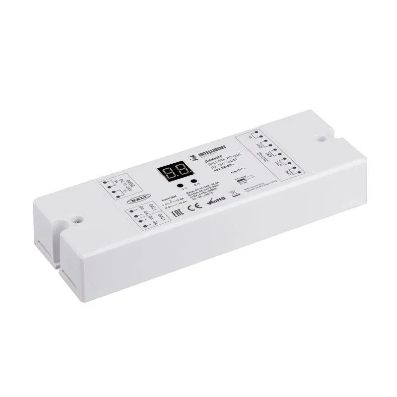 Диммер DALI-104-PD-SUF (12-36В 4х8А) (IP20 пластик) INTELLIGENT ARLIGHT 026504