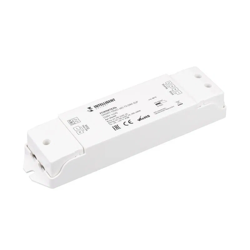Усилитель SMART-TRIAC-601-72-DIM-SUF 230В 1х2А IP20 пластик INTELLIGENT ARLIGHT 046490