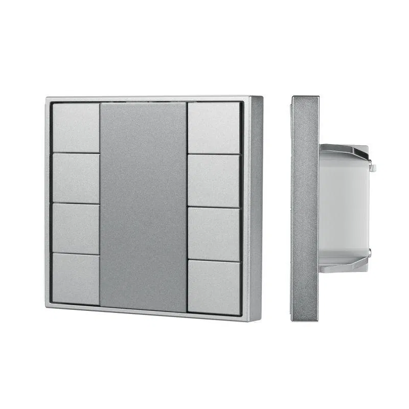 Панель кнопочная DALI-201-23-8K-D2-IN Silver (BUS Frame) IP20 металл INTELLIGENT ARLIGHT 048224