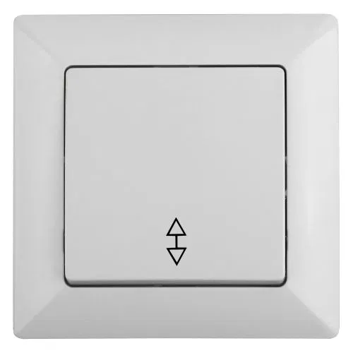 Переключатель 1-кл. СП Solo 4-103-01 10А 250В IP20 бел. Intro Б0053575